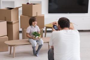 sesión de fotos con modelo infantil