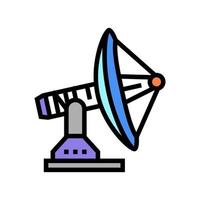station telecommunication color icon vector illustration