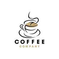 Coffee Logo design vector template.