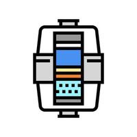 layers in water filter color icon vector illustration