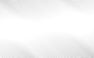 Minimalist and Modern Future Abstract Wavy Geometric White and Gray Color Background Design Illustration vector