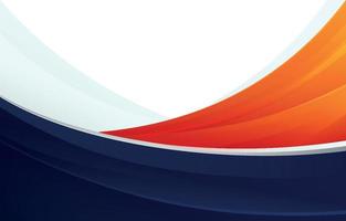 Blue Orange Abstract Background vector