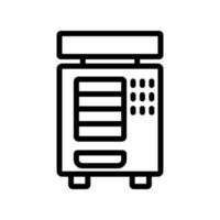 vending machine device icon vector outline illustration