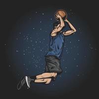 basketball player vector