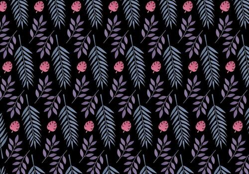 Floral textile pattern design vector. Unique and abstract Fabric textile pattern design template vector