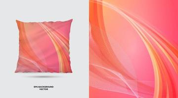 Beautiful Fabric textile pattern design template vector. Simple Fabric Painting Designs For Pillow Covers vector