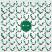 vector de diseño de patrón textil floral. vector de plantilla de diseño de patrón textil de tela única y abstracta