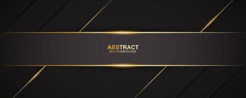 Gradient black luxury style background vector