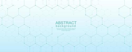 Geometric shape background with modern design vector