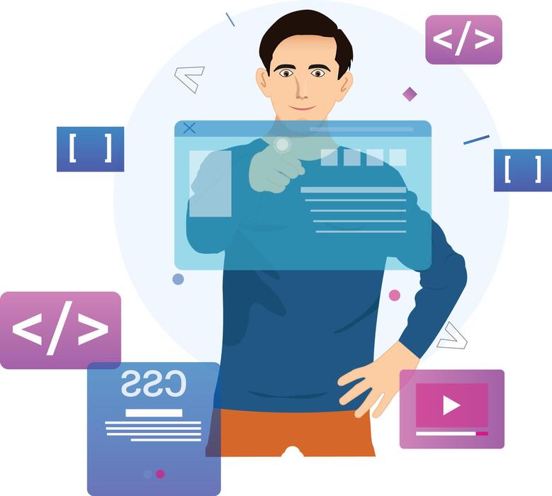 Programmer Avatar Vector Art, Icons, and Graphics for Free Download