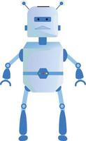 An Isolated Robot Vector Graphic