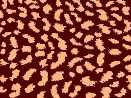 Yellow brown pattern background image. Printed fabric, wallpaper with tiger pattern. vector