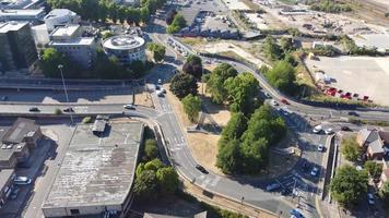 stadtzentrum von luton und lokale gebäude luton england großbritannien video