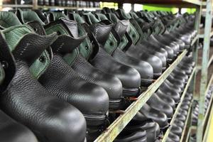 Factory of safety shoes photo