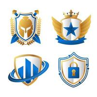 Shield Logo Set vector