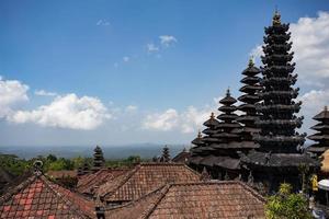 complejo besakih pura penataran agung, templo hindú de bali, indonesia foto