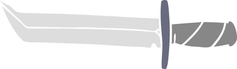 cartoon doodle of a short dagger