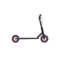 Transport. Electric Kick Scooter icon. Isolated vector illustration. Flat Modern Design for Web Page, Banner.