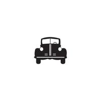 vintage car icon. vector