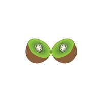 Kiwi icon vector illustration template design