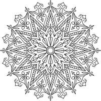Mandala background design. vector