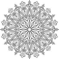 Mandala background design. vector