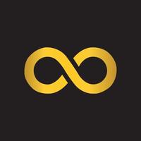 infinity logo vector illustration design template.