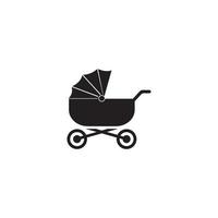 stroller icon vector illustration template design