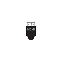 HDMI icon. vector illustration design template.