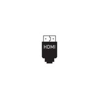 HDMI icon. vector illustration design template.