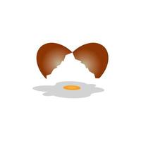 Egg icon vector illustration template design