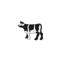 icono de vaca. plantilla de diseño de ilustración vectorial. vector