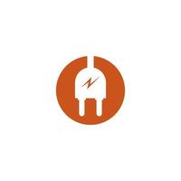 electric plug icon. vector