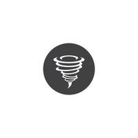 Tornado icon vector illustration template design