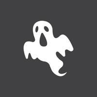 Ghost icon vector illustration template design