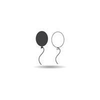 Balloon icon vector illustration template design