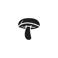 mushroom icon. vector illustration design template.