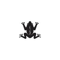 Frog icon. vector illustration template design.