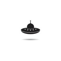 UFO icon vector illustration template design