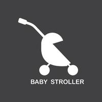 stroller icon vector illustration template design