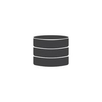 Database icon vector illustration template design