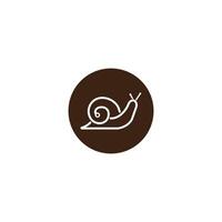 Snail icon vector illustration template design