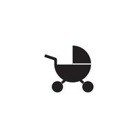 stroller icon vector illustration template design