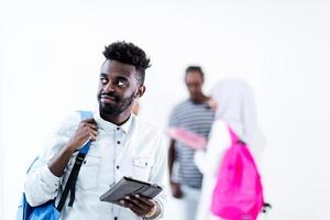 young  african student photo