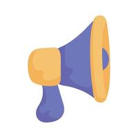 megaphone icon isolated vector