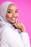 afro beauty portrait photo