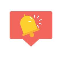 notification message icon vector