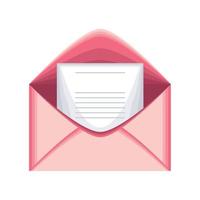 envelope and letter vector