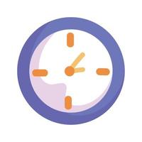 clock time icon vector