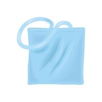 empty shopping bag vector